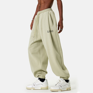 Venta al por mayor pantalones de chándal casuales personalizados para los hombres de alta calidad polar Joggers Gym Pantalones Hombres - Product Image 4