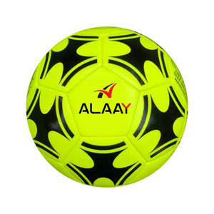 Alaay Especificación oficial del tamaño del partido Bolas de fútbol de alta gama de PVC Locomotora cosida a máquina Resistente y resistente a patadas - Product Image 1
