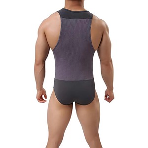 Combinaison de lutte personnalisée de haute qualité, tissu extensible confortable à l'avant, design élégant, durable, 100% polyester, vente en gros - Product Image 1