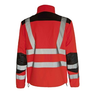 Veste de travail personnalisée haute visibilité pour hommes, vêtements de travail de sécurité imperméables et chauds de haute qualité avec logo personnalisable - Product Image 3