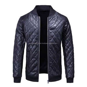Chaqueta de Cuero Estilo Vintage de Alta Calidad para Hombre, Transpirable, Cómoda, para Invierno, Color y Diseño Personalizables - Product Image 1