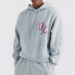 Custom Tracksuit for Men Hoodie Sets Organic Cotton Hoodie Sweat Suit Custom Joggers Set Men Tracksuit Set - Product Image 5