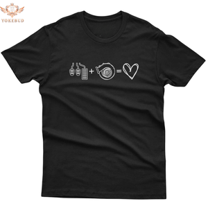 YOKEBUD Camisetas casuales de algodón para hombre Negro O-cuello Gráfico Liso Estilos OEM Logotipo personalizado Imprimir Tallas grandes Tela de punto - Product Image 6