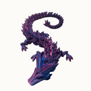 Highly Recommended Popular <strong>Gift</strong> Non-toxic Smooth Surface PLA Cinderella Crystal Dragon Figurine Great <strong>Gift</strong> <strong>for</strong> Him and <strong>Her</strong> - Product Image 1