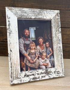 Foto personalizada sobre madera, foto grabada sobre madera con estilo acuarela, arte de pared personalizado, retrato personalizado de foto - Product Image 2