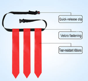 Ceintures de football américain en PVC en gros, ceinture d'entraînement de type ceinture de taille réglable pour les activités de match en plein air. - Product Image 6