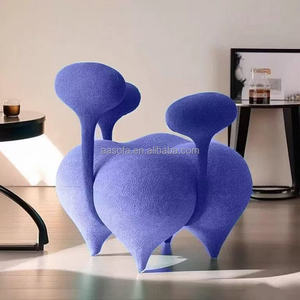 Fauteuil Wingback Green Magic Balloon - Fauteuil de salon confortable en tissu, design moderne et élégant pour la maison, le <span class=keywords><strong>bureau</strong></span>, la chambre, l'appartement - Product Image 6