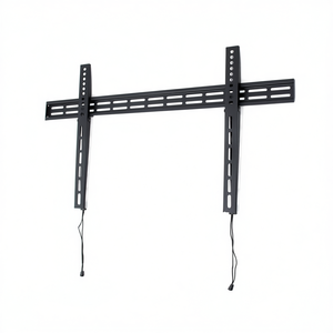 Support mural pour téléviseur PLFISSO60 noir, VESA 600 x 400, fixe, capacité de charge 35 kg, pour étagères d'affichage - Product Image 2