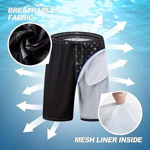 <b>Men's</b> 2-in-1 <b>Camo</b> Print Gym <b>Shorts</b> Quick Dry Training Athletic Workout Elastic Waist Breathable Phone Pockets Mesh Lining <b>Shorts</b> - Product Image 3