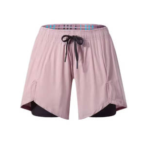 Courir femmes taille croisée Gym Scrunch Shorts poche Yoga Leggings Shorts 2025 - Product Image 1