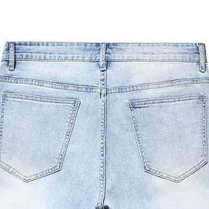 Custom <b>Patch</b> Embroidery Casual Streetwear <b>Men</b> Denim <b>Shorts</b> Summer Wear High Quality <b>Men</b> Denim <b>Shorts</b> - Product Image 5