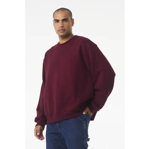 Next Level Apparel Crewneck <b>Sweatshirt</b> 60/40 Airlume Combed & Ring-Spun Cotton <b>Fleece</b> Winter Digital Printing - Product Image 2
