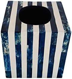 Boîte à mouchoirs en incrustation d'os, artisanat traditionnel, boîte à mouchoirs en incrustation d'os, décoration moderne pour la maison, boîte à mouchoirs en incrustation d'os, décoration de table élégante - Product Image 3