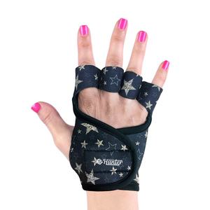 Guantes de medio dedo transpirables unisex para hombres y mujeres poliéster Premium para levantamiento de pesas - Product Image 3