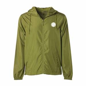 ชุดวอร์มกันลมน้ำหนักเบาสำหรับผู้ชายชุดวิ่งออกกำลังกายกันลมผิวนุ่ม - Product Image 1