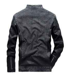 Precio al por mayor logotipo personalizado marca & Casual Streetwear Denim Jeans chaquetas de los hombres 2024 estilo chaqueta de mezclilla para los hombres precio barato - Product Image 2