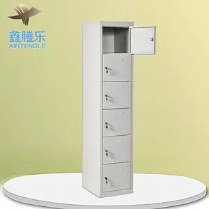 Factory Manufacturing Single Bank Metal Mini Company Staff Worker Used Clothes Cupboard For Sale