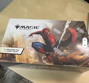 NOUVEAU Coffret de jeu Spiderman Play Booster Box 30x scellé en anglais - Product Image 1