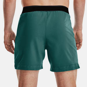 Vente en gros de shorts athlétiques en coton shorts en polyester pour hommes avec logo personnalisé gym basketball - Product Image 4