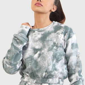 ¡Novedad de 2024! Sudadera de sublimación de cuello redondo de lana en blanco al por mayor, sudadera de sublimación de poliéster 100% personalizada para mujer - Product Image 5