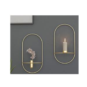 Elegantes portavelas de metal tipo huracán para uso en interiores y exteriores, ideales para bodas, fiestas, festivales e iluminación del hogar. - Product Image 6