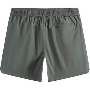 <b>Men's</b> High Quality 100% Polyester Fitness <b>Shorts</b> Solid Pattern Casual Style Breathable and Quick Dry with Pockets - Product Image 2