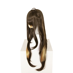 Genshin Impact <span class=keywords><strong>Dehya</strong></span> Cosplay gerade transparente lange Perücke - Product Image 4