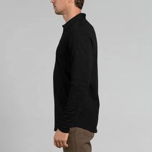 เสื้อโปโลแขนยาวสำหรับผู้ชายเสื้อกอล์ฟ - Product Image 4