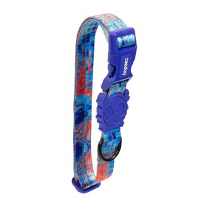 Modern Luxury Glitch Collar 404 Customizable Polyester Pet Collar Personalized Animal Print LED <b>Lights</b> for Training Party - Product Image 1
