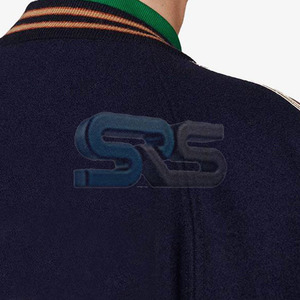 Logo personnalisé hommes veste d'hiver Letterman Style chaud respirant surdimensionné Streetwear meilleure qualité vêtements de mode - Product Image 3