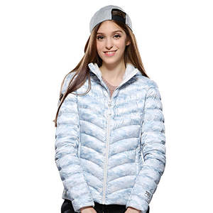 2025 mejor chaqueta acolchada de invierno al por mayor para mujer Chaquetas de tela de moda cálida para mujer - Product Image 2