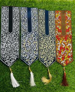 Exclusivo aplique de cuello jacquard con diseño floral para kurti, ropa étnica, vestido nacional, proveedor de textiles. - Product Image 2