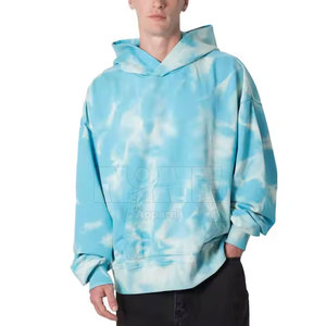Dernier Style Nouvelle Arrivée Personnalisé Couleur Tie Dye Hoodies Coton Polyester Prix de Gros Tie Dye Hoodies - Product Image 1