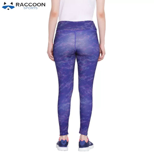 Leggings Deportivos para Mujer, Impresión por Sublimación de Alta Calidad, Personalizados, al por Mayor, Estilo Raccoon, Cintura Alta, Gruesos, hasta la Rodilla, Cómodos - Product Image 4