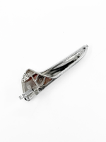 A1697600408 1697600408 Poignée de porte intérieure en plastique POM chromé pour Mercedes-Benz Classe A W169/Classe B W245 Avant/Arrière Droit