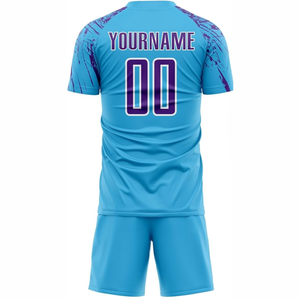 เสื้อฟุตบอลสำหรับทุกเพศเสื้อเจอร์ซีย์ผ้านุ่มระบายอากาศได้ดีแห้งเร็วป้องกันแบคทีเรีย100% ผ้าโพลีเอสเตอร์ - Product Image 6