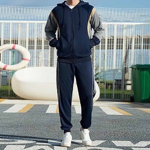 Conjunto Deportivo Personalizado con Logotipo, Transpirable, Otoñal, 100% Algodón, con Cremallera, para Hombre, Ecológico, Subido por Dress Sports - Product Image 4