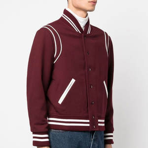 Veste de survêtement pour homme, nouvelle conception, couleur personnalisée, streetwear, vêtements chauds, veste de survêtement pour homme - Product Image 2