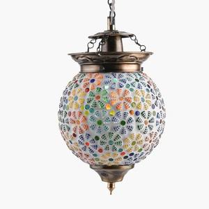 โคมไฟโมเสคคุณภาพสูง ไฟ LED อัจฉริยะ สำหรับห้องนั่งเล่น ห้องนอน สำนักงาน คริสต์มาส ทำด้วยมือ เป็นมิตรกับสิ่งแวดล้อม - Product Image 1