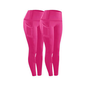 กางเกงเลกกิ้งยกกระชับสะโพก กางเกงโยคะ กางเกงเลกกิ้งกีฬาสำหรับผู้หญิง - Product Image 1