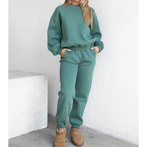 Haute qualité unisexe XL survêtement de course 440 Gsm coton femmes français éponge brodé Logo pull pour l'hiver décontracté élégant - Product Image 2