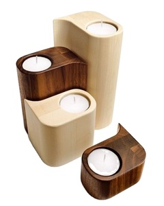 Nice Design Unfinished Wooden Tea <b>Candle</b> Stand Wedding Centerpiece and Christmas Decoration With <b>Candle</b> <b>Stick</b> <b>Holder</b> - Product Image 1