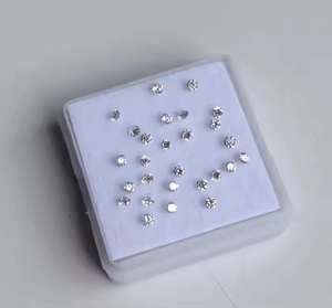 Diamant naturel certifié IGI de qualité supérieure en vrac blanc rond brillant coupe VS1 pierre de clarté pour les créations de bagues en diamant - Product Image 1