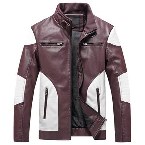 Moto en cuir véritable personnalisée pour hommes Moto Moto avec protection Biker Riding Racer Trucker Veste à poches zippées ajustées - Product Image 6