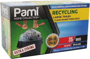 Pami Strong Black Trash <b>Bags</b> Industrial Grade Heavy Duty Refuse Sacks - Product Image 5
