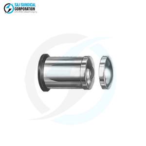 Distributeur de coton Methot sans couvercle manuel en acier inoxydable à ouverture supérieure pour un accès rapide et facile dans les cliniques à fort trafic - Product Image 2