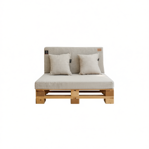 Ensemble de coussins de canapé de jardin en fibre de mousse de qualité supérieure, 4 pièces, pour mobilier de terrasse extérieur, vente flash 5701005701 - Product Image 2