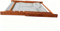 Chaise de plage en bois moderne et légère avec design pliable, chaise de randonnée portable et durable pour la plage, la piscine, le parc, le camping