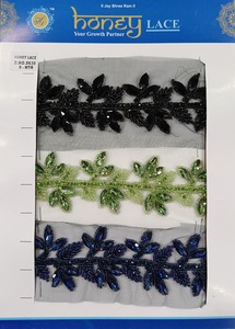 Elegant Intricate Embroidery Brooch Lace Decorative Trim for Clothing and Fashion Accessory <b>Embellishments</b> - Product Image 5