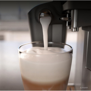 Cafetera Automática Serie 3200 - Sistema de Leche LatteGo, Molinillos de Cerámica Duraderos, Pantalla Táctil Intuitiva, Negro Brillante - Product Image 6